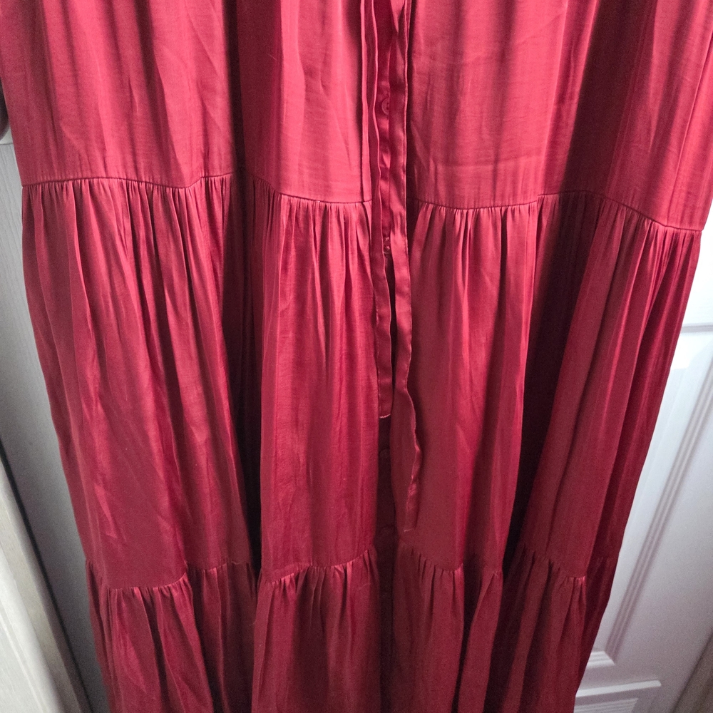 Banana Republic Red Women's Dress - Picture 5 of 8
